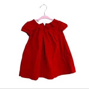 Baby Gap red corduroy dress